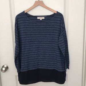 LOFT - Stripped Sweater with